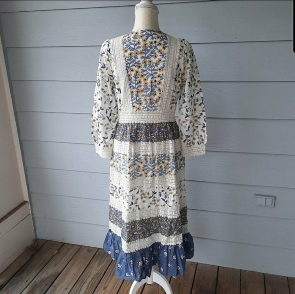 NWT Anthropologie  Roberta Midi dress. - Picture 5 of 5
